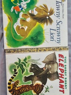 Little Golden Book Lot of Seven Books